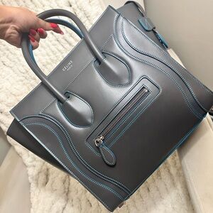 Celine Designer Medium Leather Bag